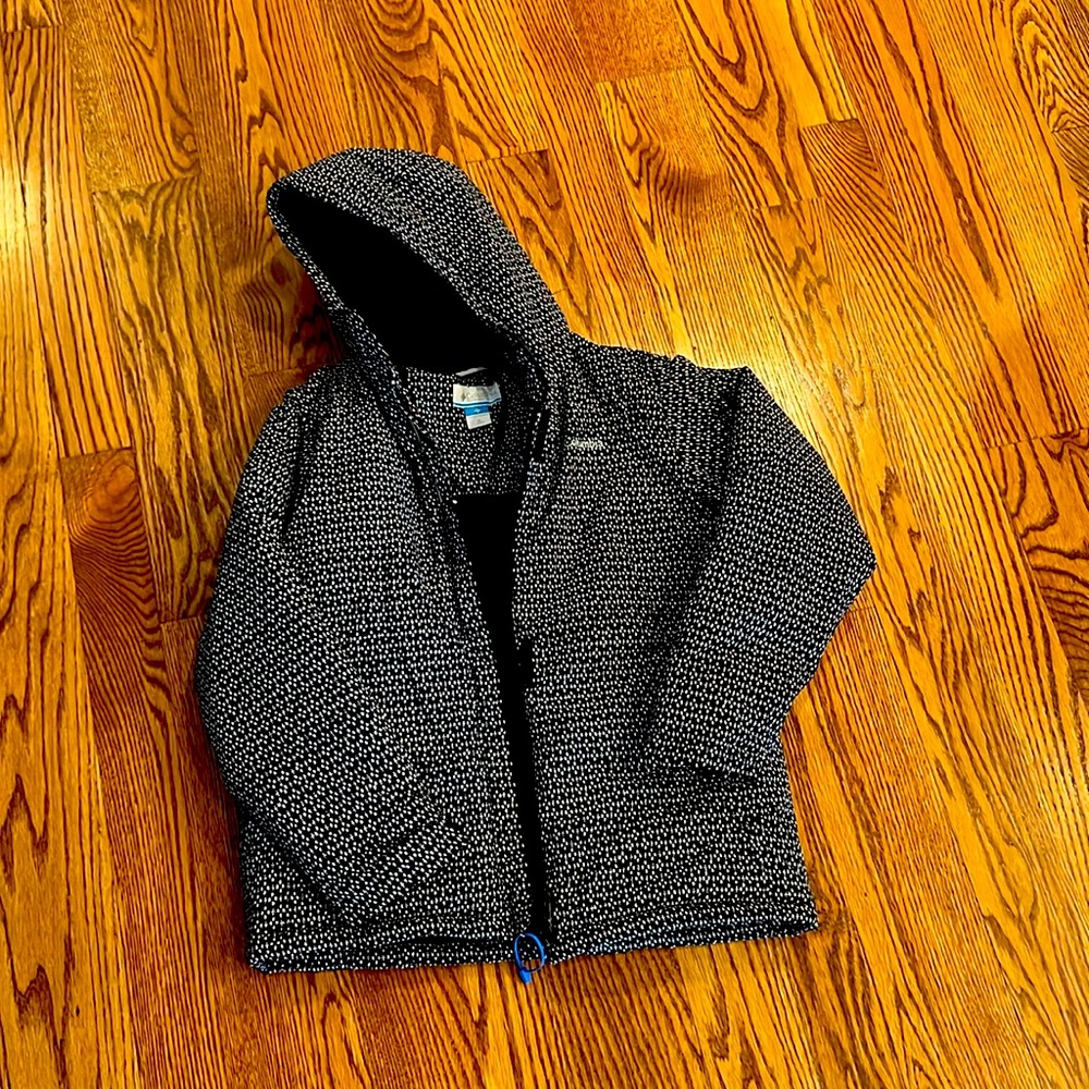 Columbia Girl’s Winter Coat - Black & White (Size XL)